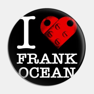 I Love Frank Ocean - I Heart Frank Ocean Pin