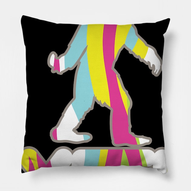 Yeti Clothes Pillow by MBK