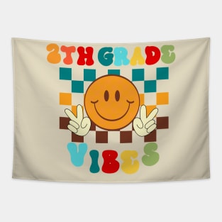 second grade vibes funny back to school Tapestry