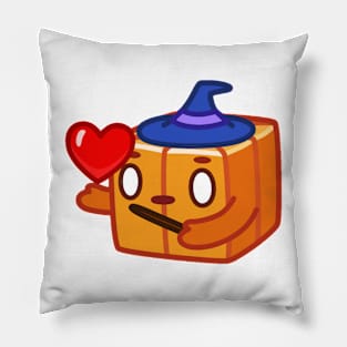 The square pumpkin is the magician of love Pillow