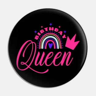 birthday queen Pin