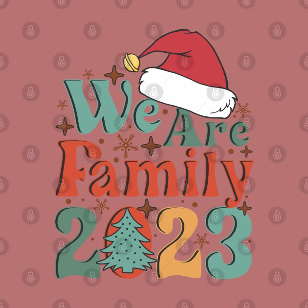 2023 We are Family Christmas Matching by JDVNart