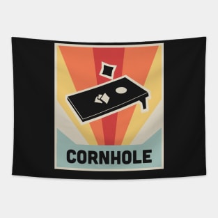 CORNHOLE | Vintage Style Poster Tapestry