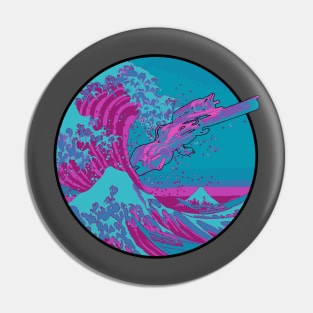 Great Wave Jumpship Pin