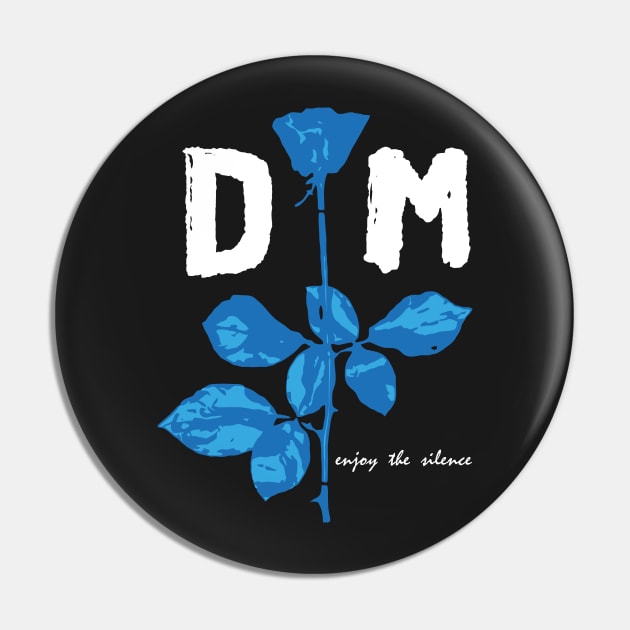 Devotee Rose - Blue Pin by GermanStreetwear