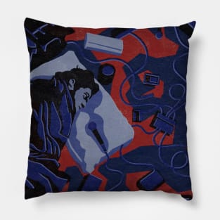 Bo Burnham Inside (red version) Pillow