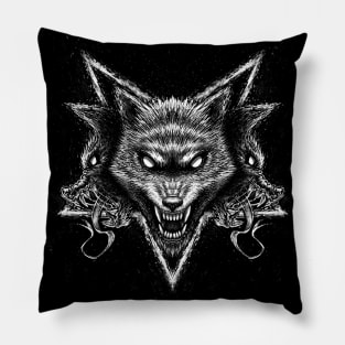 Cerberus pentagram Pillow