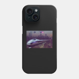 Ai artwork of New york in 2050 Phone Case