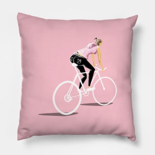 Bike Punk Girl Pillow