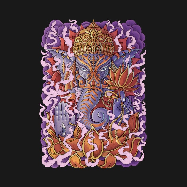 Lord Ganesh by danielcolumna_art