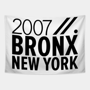 Bronx NY Birth Year Collection - Represent Your Roots 2007 in Style Tapestry