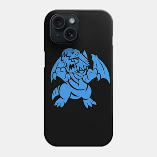 Blue Cartoon Phone Case