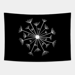 Minimal dandelion Tapestry