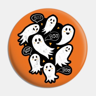 Friendly Ghosts Pin