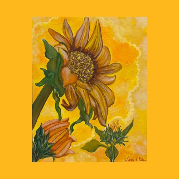 Sunflower Blooms by Terrisart