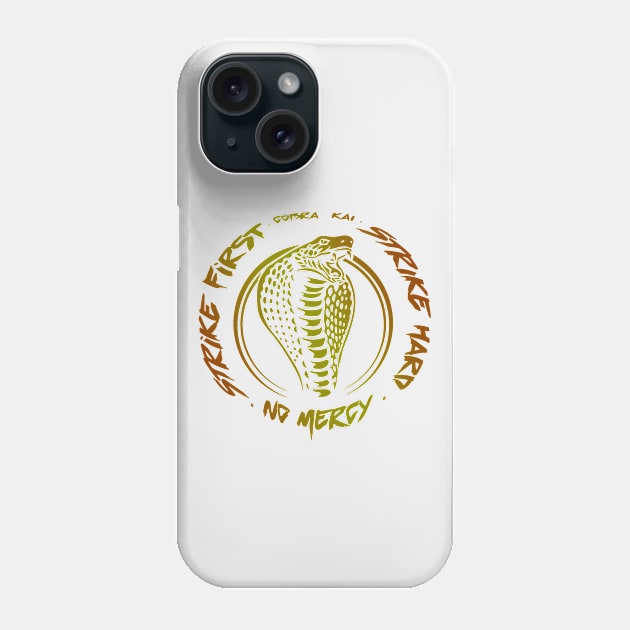 Cobra Kai No Mercy Phone Case by D_Machine