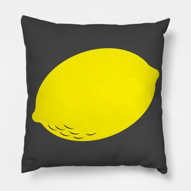 Lemon Pillow by WhatProductionsBobcaygeon