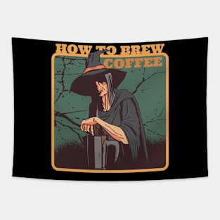 How To Brew Coffee Tapestry