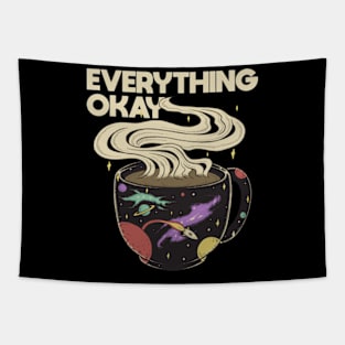 coffee galaxy Tapestry