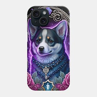 Gothic Corgi Phone Case