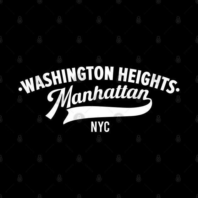 Washington Heights Logo - Manhattan NYC by Boogosh