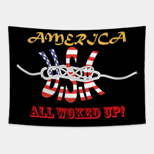 America - All Woked UP X 300 Tapestry