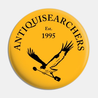 Antiquisearchers logo - DMDC Detectorists Pin