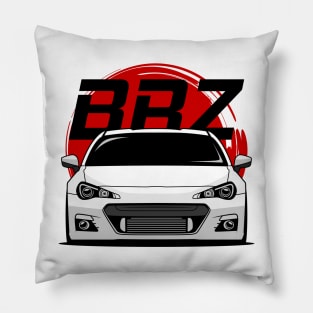 White BRZ JDM Pillow