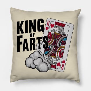 King of Farts Pillow