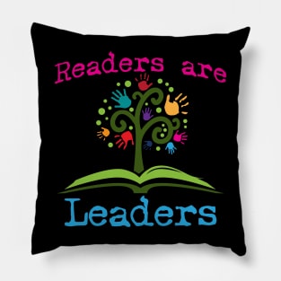 Readers Are Leaders Pillow