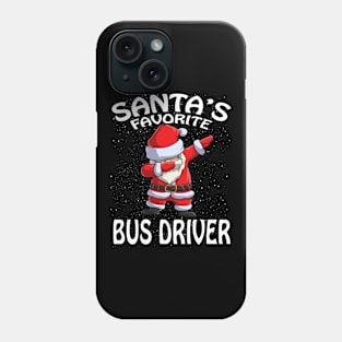 Santas Favorite Bus Driver Christmas Phone Case