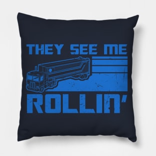 TF They See Me Rollin' Pillow