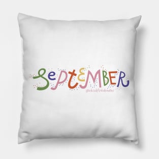 September Pillow