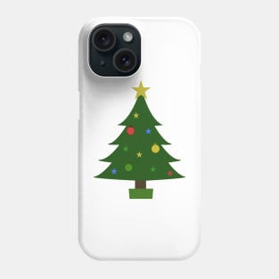 Christmas Tree Illustration Phone Case