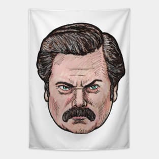 Ron Swanson Tapestry