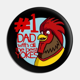 Number 1 Dad Fathers Day Jokes Pin