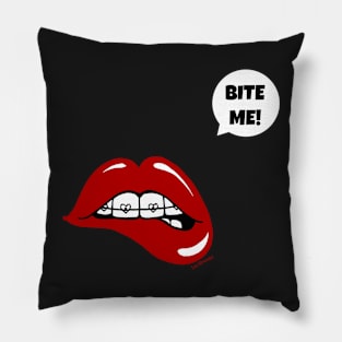 Bite Me! Pillow