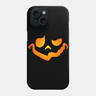 Quirky Jack-o-Lantern Face Phone Case