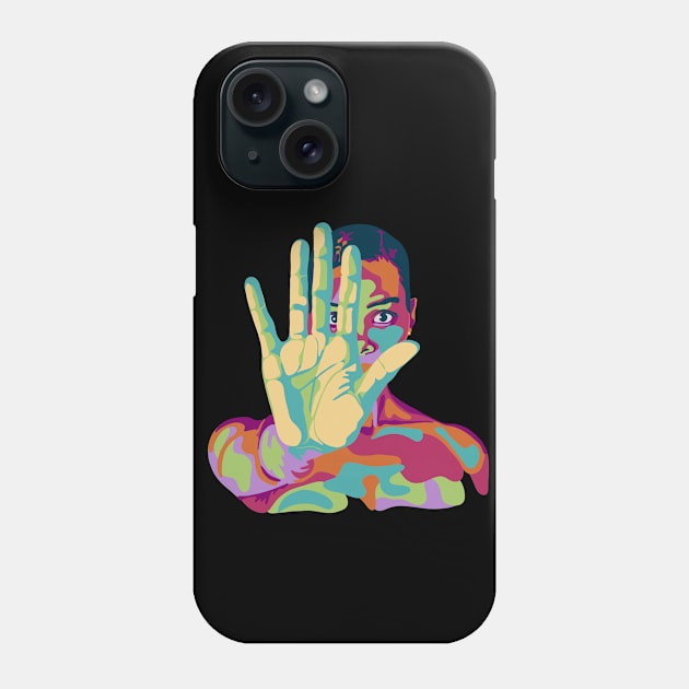 Talk To The Hand Phone Case by Slightly Unhinged