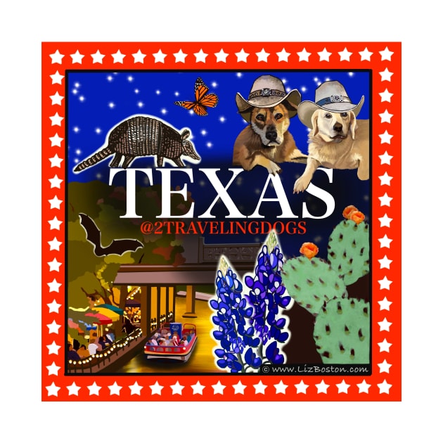 2 Traveling Dogs - Texas by 2 Traveling Dogs