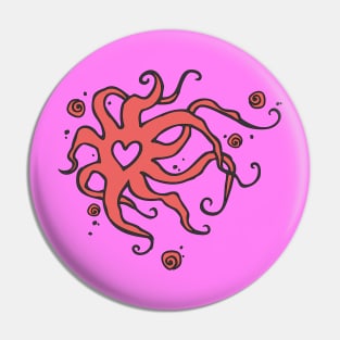 Tentacles Of Love Pin