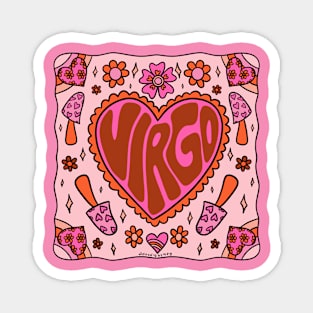 Virgo Heart Magnet