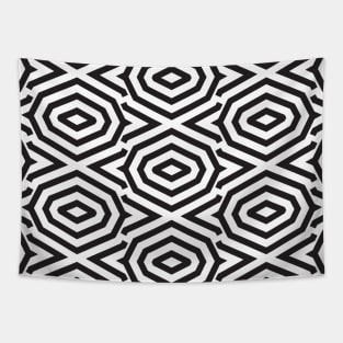 Abstract geometric pattern Tapestry