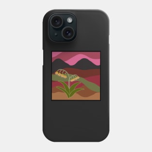 Yellow Bells at Sunset Phone Case