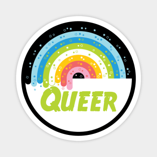 Rainbow Orb [queer] Magnet