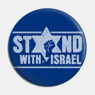 Stand with Israel Pin