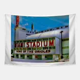 Miami Stadium Tapestry