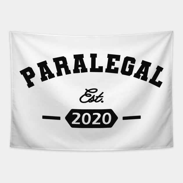 Paralegal est. 2020 Tapestry by KC Happy Shop