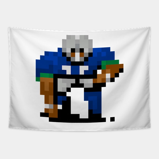 16-Bit Lineman - Seattle (Throwbacks) Tapestry by The Pixel League