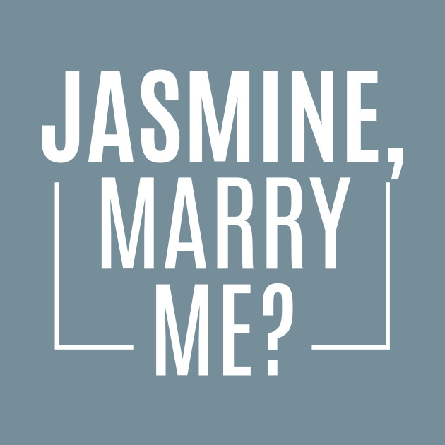 Disover Jasmine, Marry Me? - Disney - T-Shirt